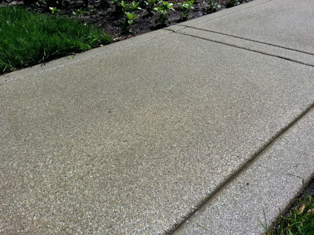 Lakeside Antique Concrete Walk – Close up of antique finishe side walk